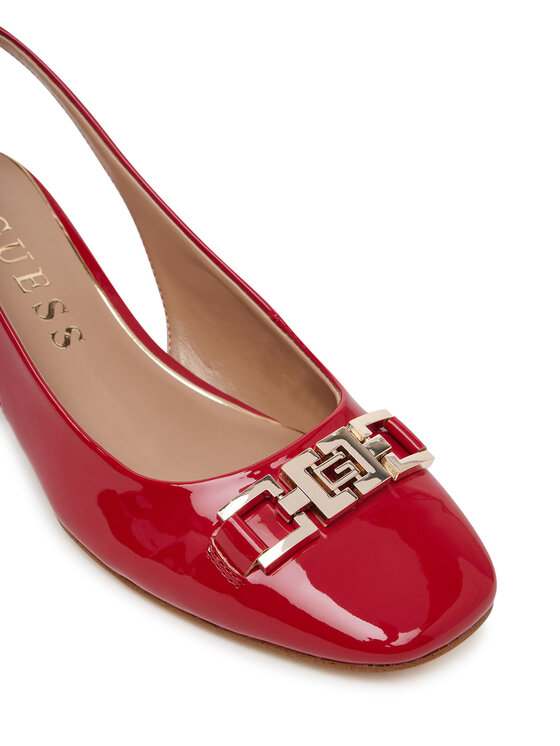 Guess Guess Czółenka FLTCL2 PAF05 Czerwony