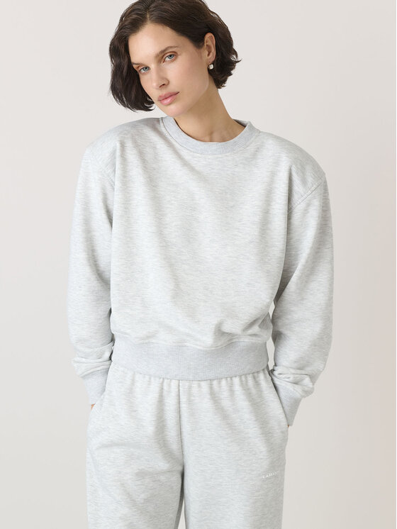 La Mania La Mania Felpa ROSIN Grigio Classic Fit