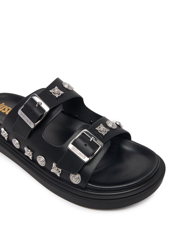 Just Cavalli Just Cavalli Pantoletten 80QA3S92 ZPB91 Schwarz