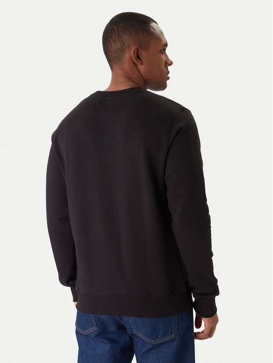 Calvin Klein Jeans Calvin Klein Jeans Majica dugih rukava J30J320933 Crna Regular Fit