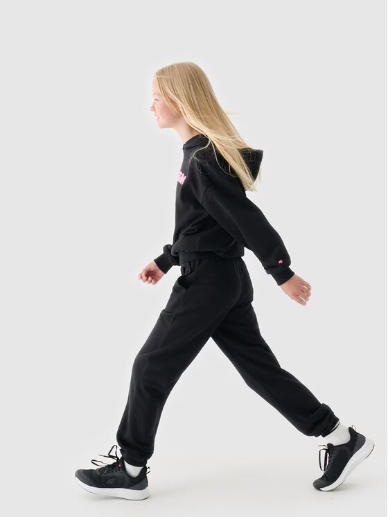 4F 4F Felpa 4FJRAW24TSWSF1790-20S Nero Regular Fit