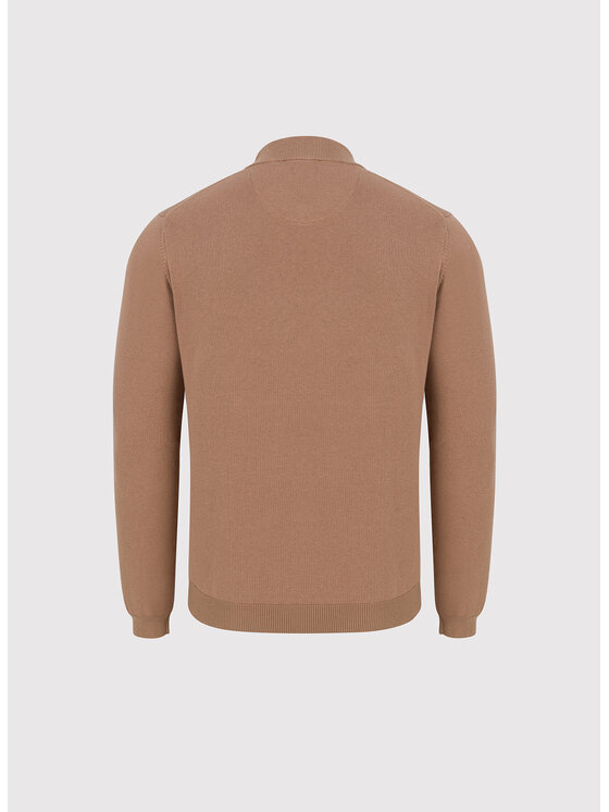 Pako Lorente Pako Lorente Sweter P26WN-2X-009 Brązowy Regular Fit