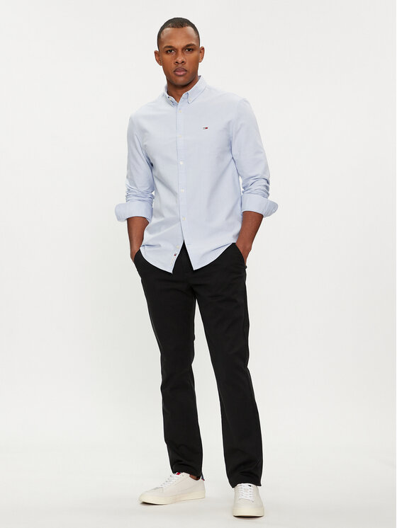 Tommy Jeans Tommy Jeans Чіноси Austin DM0DM19166 Чорний Slim Fit