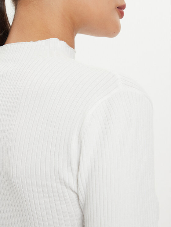 Morgan Morgan Pullover 241-MELINE Weiß Slim Fit