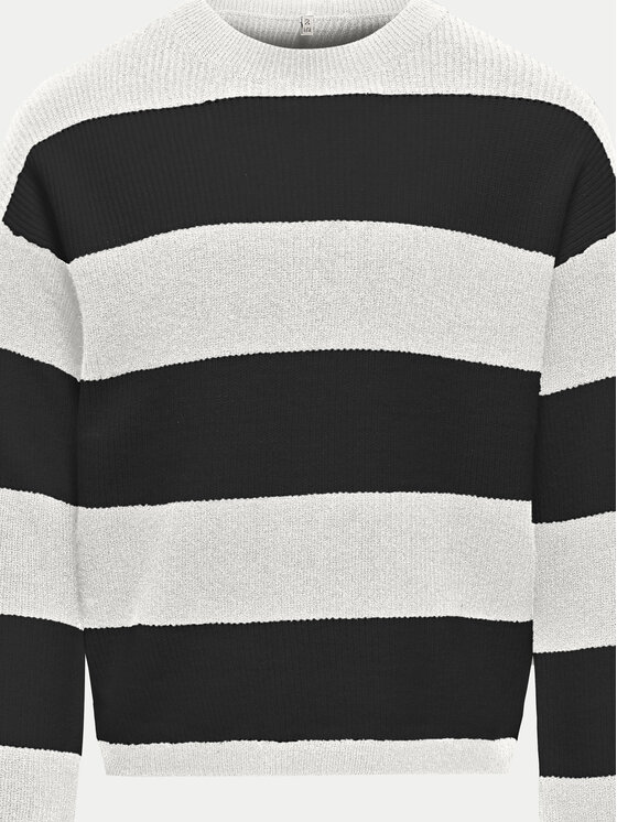 Kids ONLY Kids ONLY Džemper Franca 15326339 Crna Loose Fit