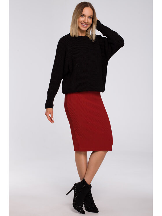 Made of Emotion Made of Emotion Sweter M537 Czarny