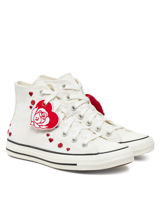 Converse Converse Trampki Chuck Taylor All Star Roses A13650C Biały