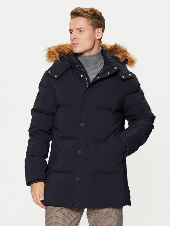 Guess Guess Pehelykabát M4BL53 WG7X2 Sötétkék Regular Fit