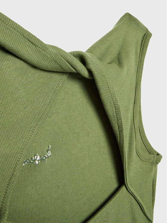 Pepe Jeans Pepe Jeans Sukienka codzienna Godivay PG951588 Zielony Regular Fit