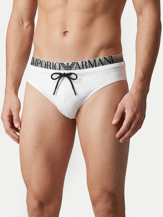 Emporio Armani Emporio Armani Férfi fürdőnadrág EM000582 AF20432 U0002 Fehér