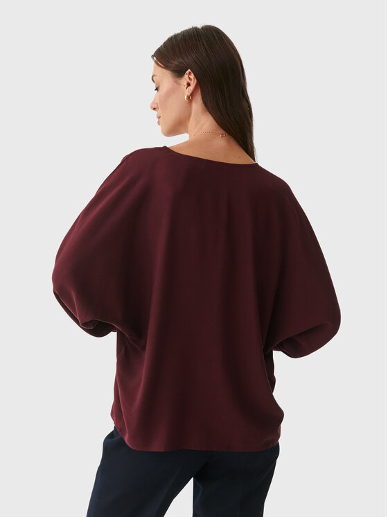TATUUM Tatuum Blúzka Karwa T2222.050 Bordová Relaxed Fit