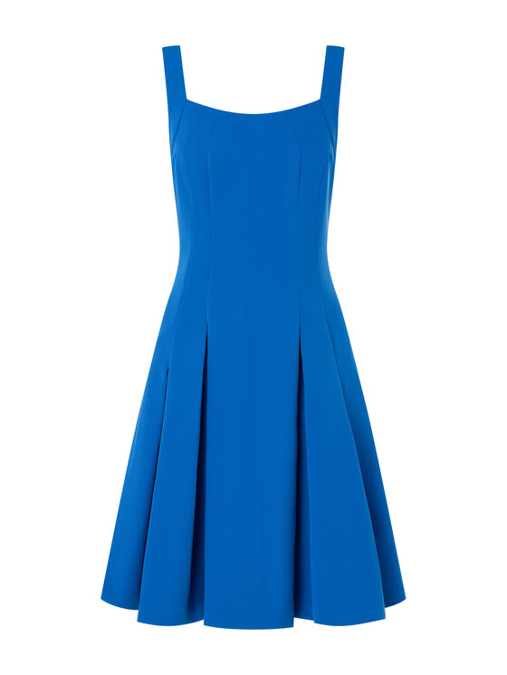 QUIOSQUE QUIOSQUE Každodenné šaty BANAN DRESS Modrá Regular Fit
