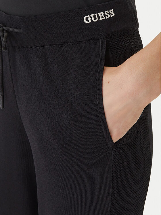 Guess Guess Strickhose V6GB06 Z0651 Schwarz Regular Fit