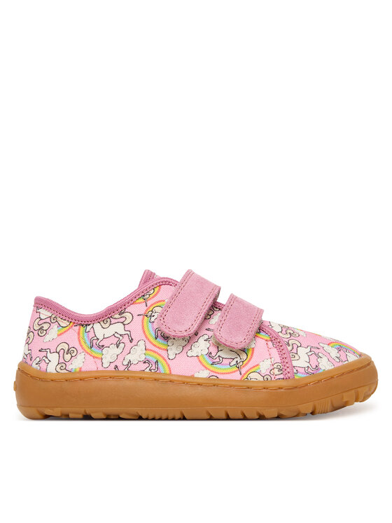 Froddo Papuci de casă Barefoot Canvas G1700440-12 S Roz