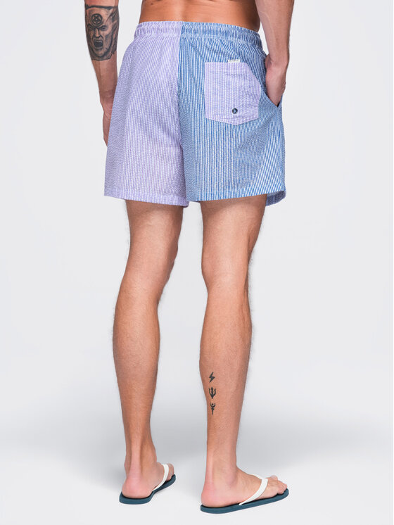 Ombre Ombre Szorty kąpielowe OM-SRSS-0215 Kolorowy Regular Fit