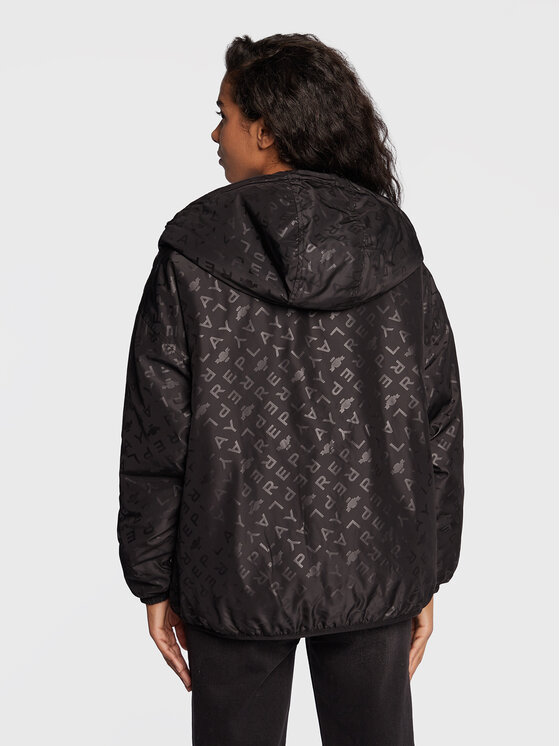 REPLAY Replay Преходно яке W7738.000.10306 Черен Oversize