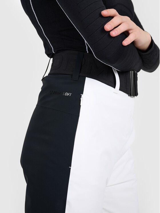 4F 4F Pantaloni da sci 4FRAW25TFTRF1293-10S Bianco Authentic Slim Fit