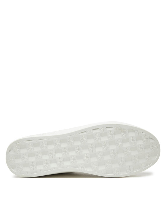 Calvin Klein Jeans Calvin Klein Jeans Sneakersy Classic Cupsole Zip Mid In YM0YM01156 Biały
