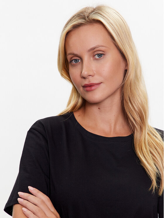 Paprocki & Brzozowski Paprocki & Brzozowski Тишърт TSHRCOM2104 Черен Regular Fit