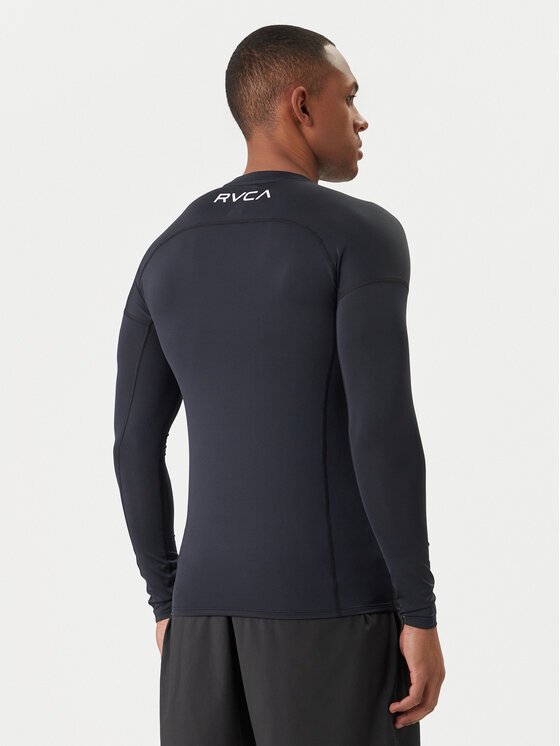 RVCA RVCA Φανελάκι τεχνικό VA Sport AVYWR00135 Μαύρο Slim Fit