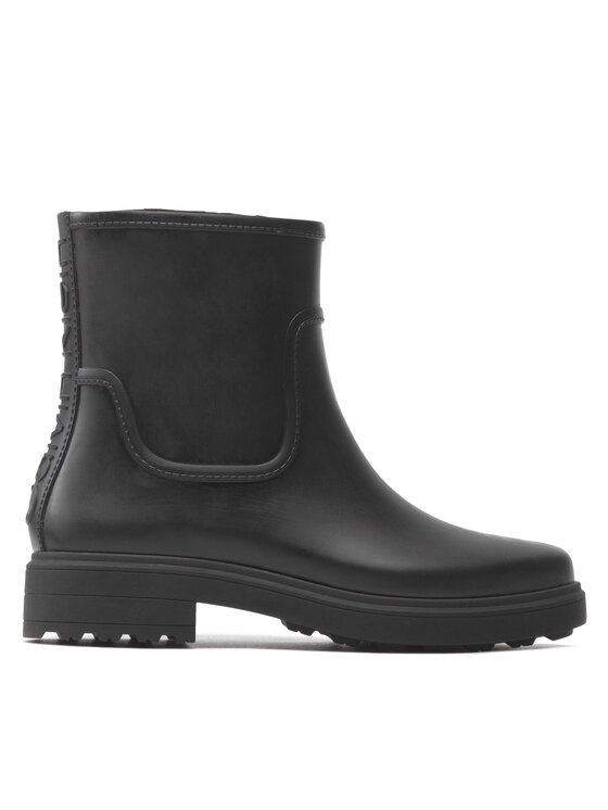 Cizme de cauciuc Calvin Klein Rain Boot HW0HW01301 Black BAX