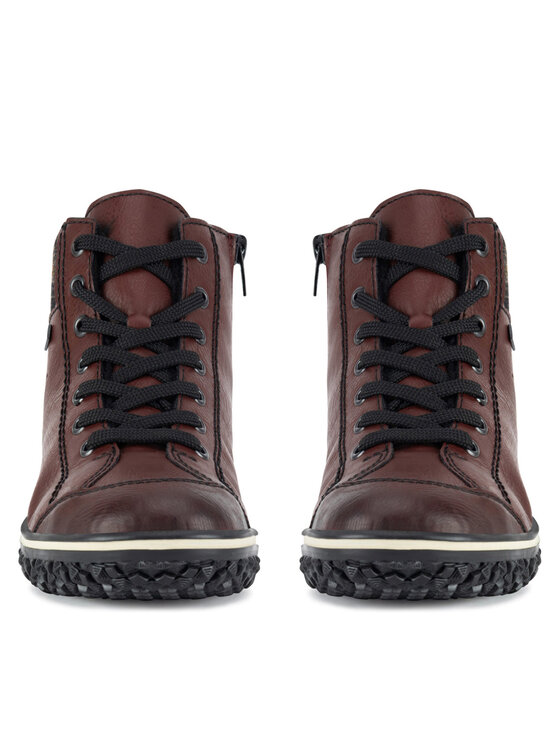Rieker Rieker Stiefeletten Z4243-36 Dunkelrot