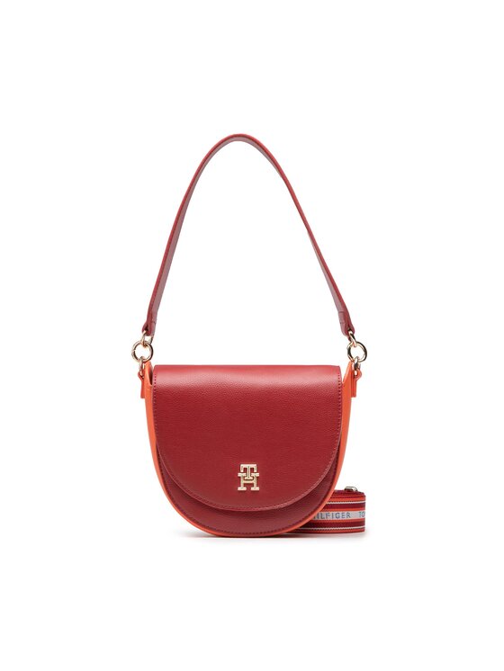 Borsetta Tommy Life Saddle Bag Cb AW0AW14369 Rosso...