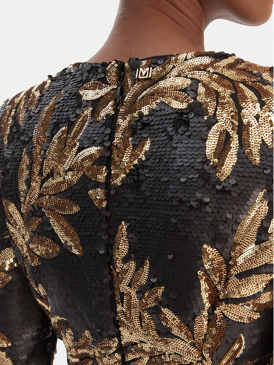 Marciano Guess Marciano Guess Kokteilinė suknelė 6RGK01 6358A Juoda Slim Fit