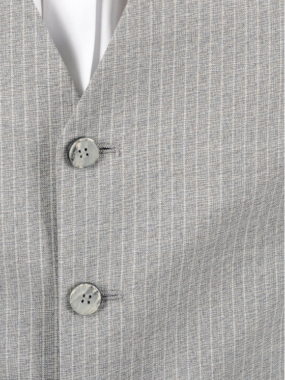Evenemen Evenemen Kamizelka BREGAMO SENZA Szary Slim Fit
