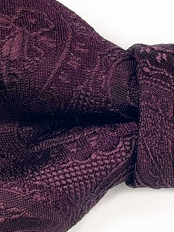 ELSNER ELSNER Παπιγιόν BUTTERFLY Z JEDWABNEGO ŻAKARDU A5269 Μωβ