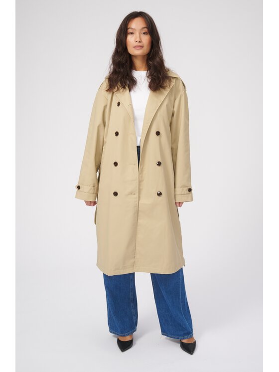Płaszcz, rozmiar M, Beżowy, Trenchcoat Linea