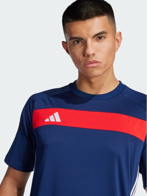 adidas adidas Koszulka techniczna 140721 Niebieski jasny Slim Fit