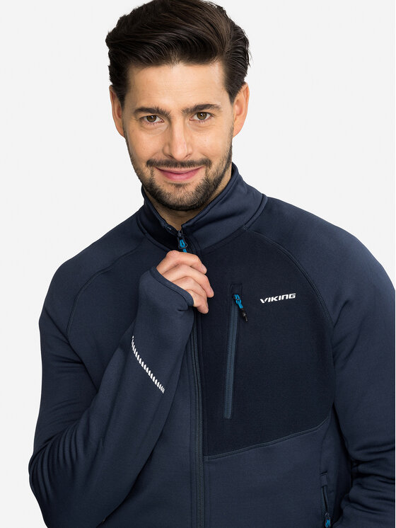 Viking Viking Bluza Arbaz Man Granatowy Regular Fit