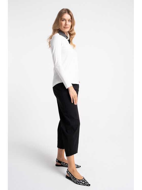 CLICK CLICK Bluzka 10-7005 Biały Regular Fit
