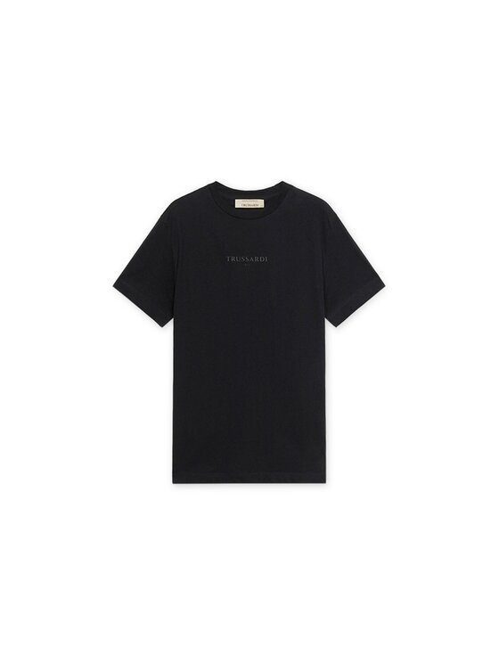 Trussardi Trussardi T-Shirt G0308000134N033 Czarny Regular Fit
