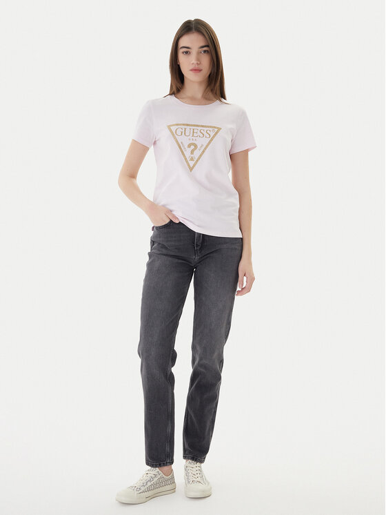 Guess Guess Farmer W2YA21 D4QD2 Szürke Mom Fit