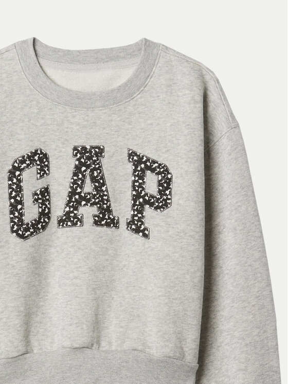 Gap Gap Felpa 486512-05 Grigio Regular Fit