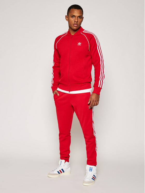 Adidas Originals Men's Adicolor Superstar Track Jacket - Red GF0196 - Trade  Sports