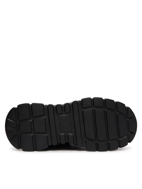 Tommy Jeans Tommy Jeans Stivali da neve Tjw Platform Nylon Snowboot Wl EN0EN03163 Nero