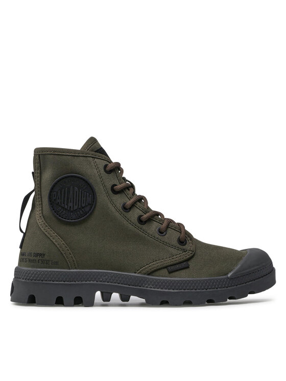 Palladium Palladium Туристически oбувки Pampa Hi Htg Supply 77356-325-M Зелен
