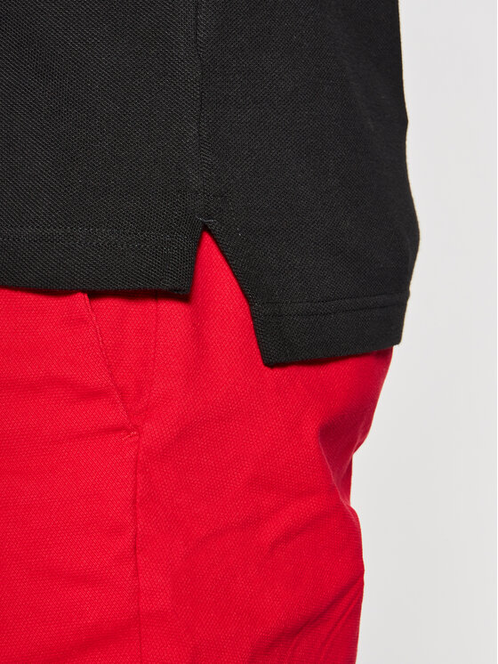 Tommy Hilfiger Tommy Hilfiger Polo MW0MW13080 Czarny Slim Fit