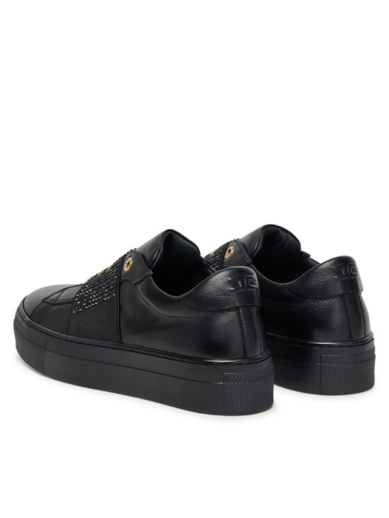 Elisabetta Franchi Elisabetta Franchi Сникърси Low Cut Velcro F4A9-E0355-1251 D Черен