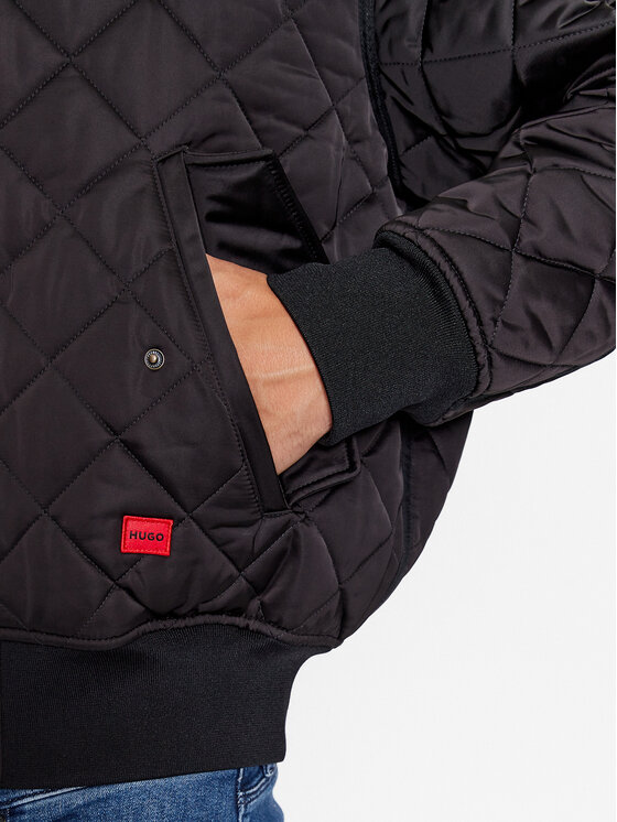 HUGO Hugo Kurtka bomber Bonod2341 50496402 Czarny Regular Fit