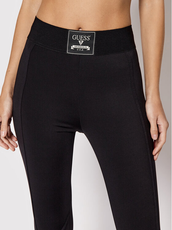 Leggings W2RB13 KAL10 Nero Slim Fit