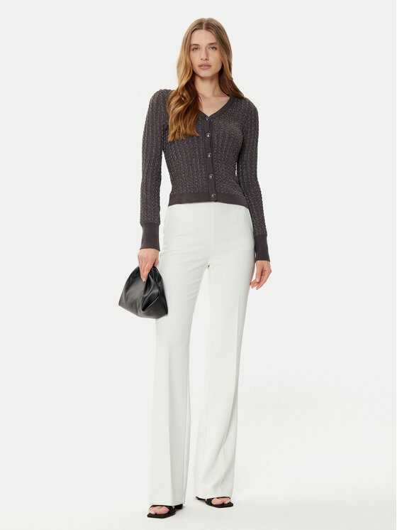 Guess Guess Кардиган W5RR05 Z3KT0 Сив Regular Fit