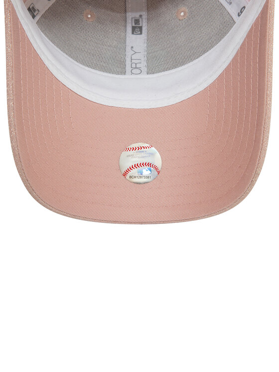 New Era New Era Шапка с козирка Glitter New York Yankees 9FORTY 60580737 Розов