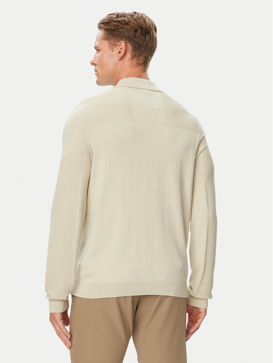 BOSS BOSS Pullover Momentum-X PL 50568962 Beige Regular Fit