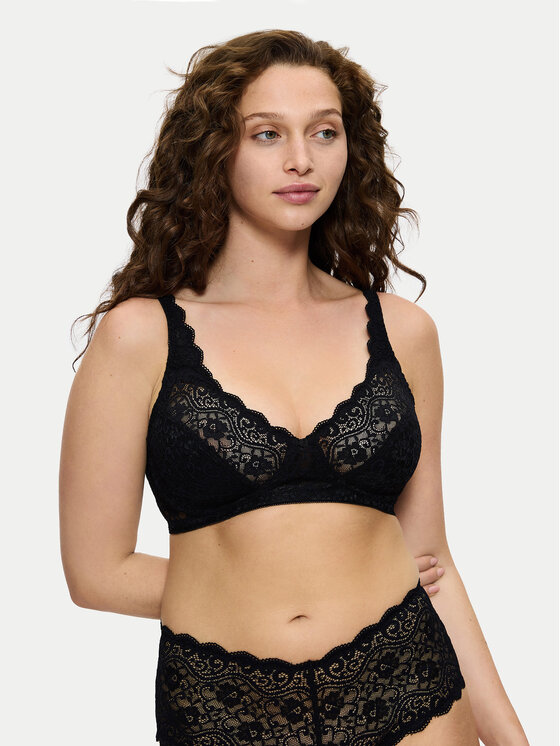Triumph Triumph Σουτιέν χωρίς μπανέλα Amourette 10210704 Μαύρο