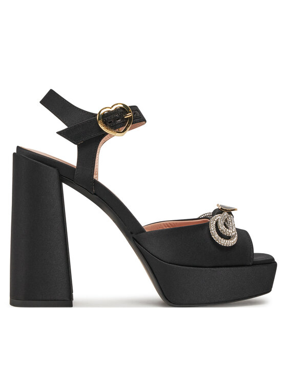 LOVE MOSCHINO Sandále JA1606CG1IJO0000 Čierna