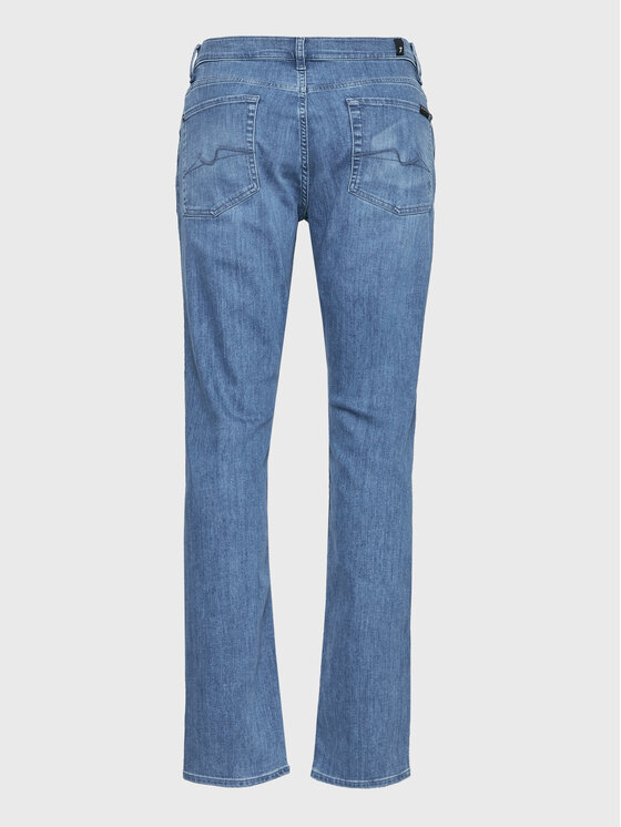 7 For All Mankind 7 For All Mankind Blugi Slimmy JSMSB800XC Albastru Slim Fit